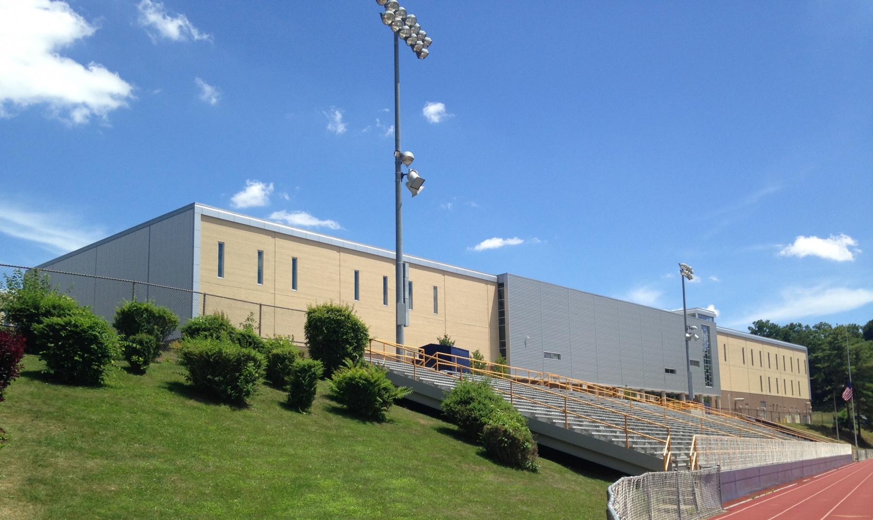 Mt. Lebanon High School hemisphere architecture