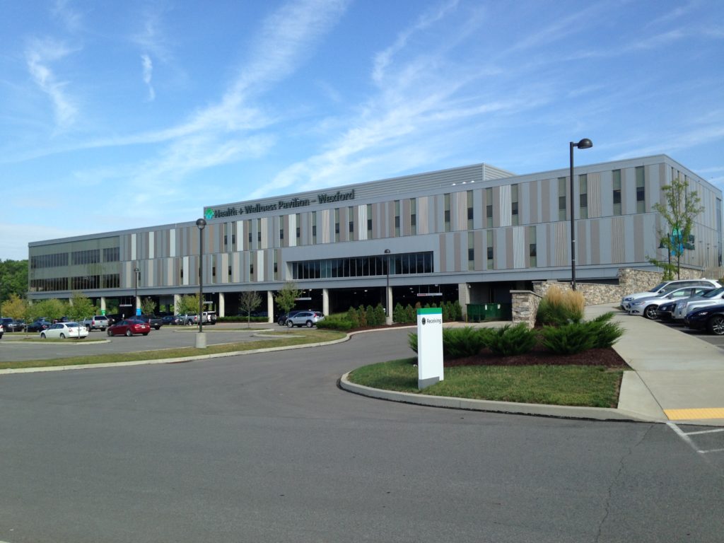 AHN Wexford Health + Wellness Pavilion hemisphere architecture